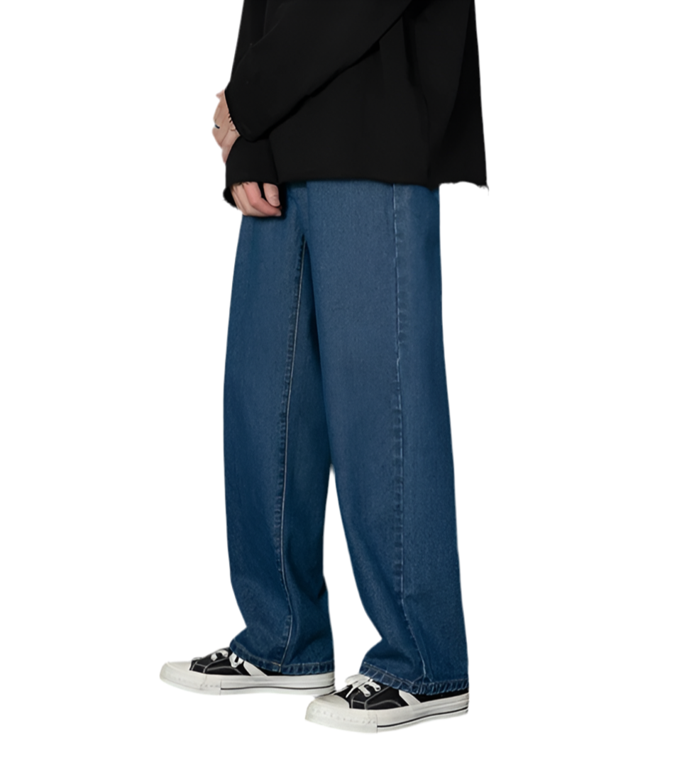 Baggy basic jeans