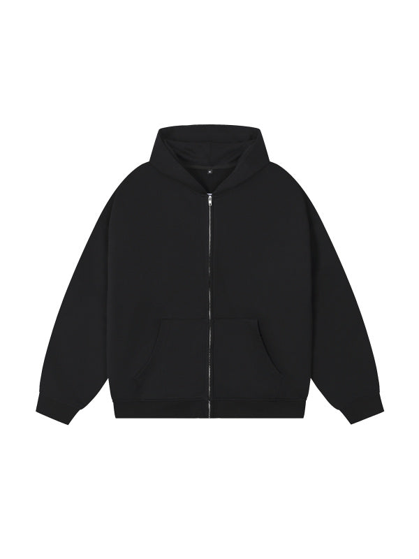 THE VERSAILLES ZIP HOODIE [NEGRO]