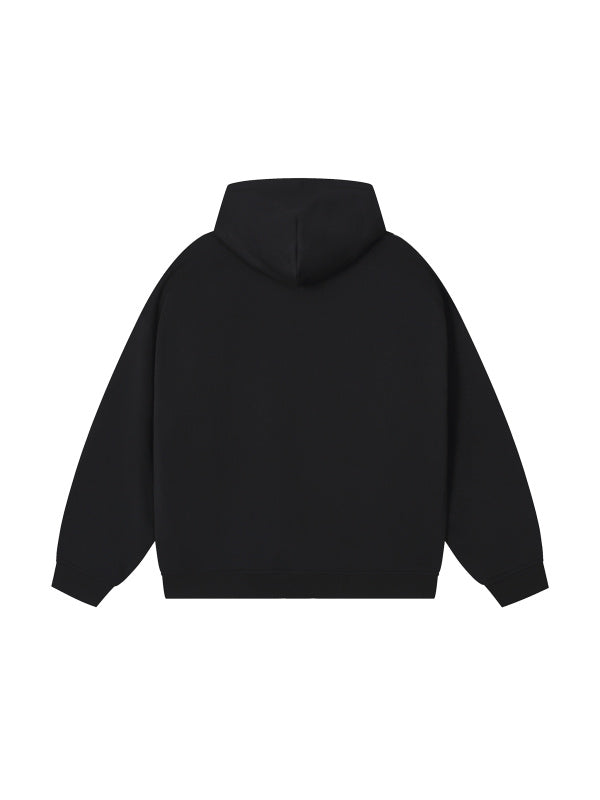 THE VERSAILLES ZIP HOODIE [NEGRO]